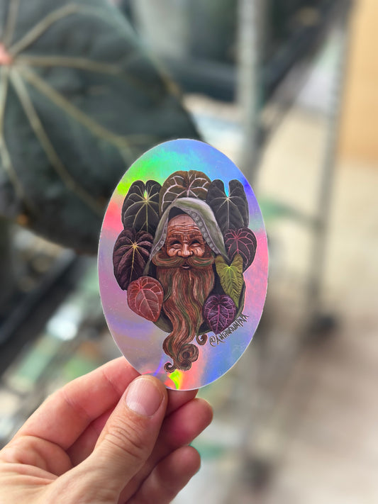 Old Man Papa Sticker