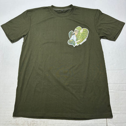 Papa T-shirt Solid Green